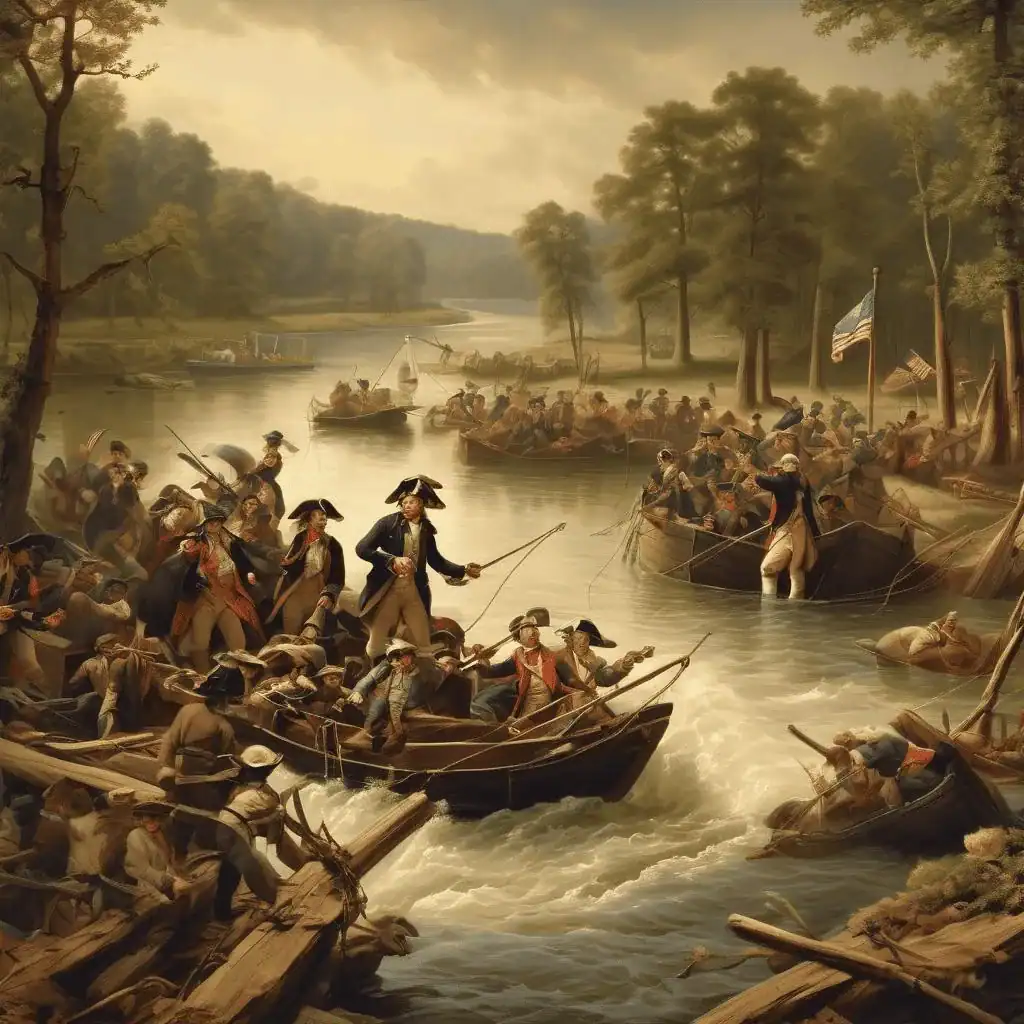 Chains Across the River – A Novel of the American Revolution by Bevis Longstreth
